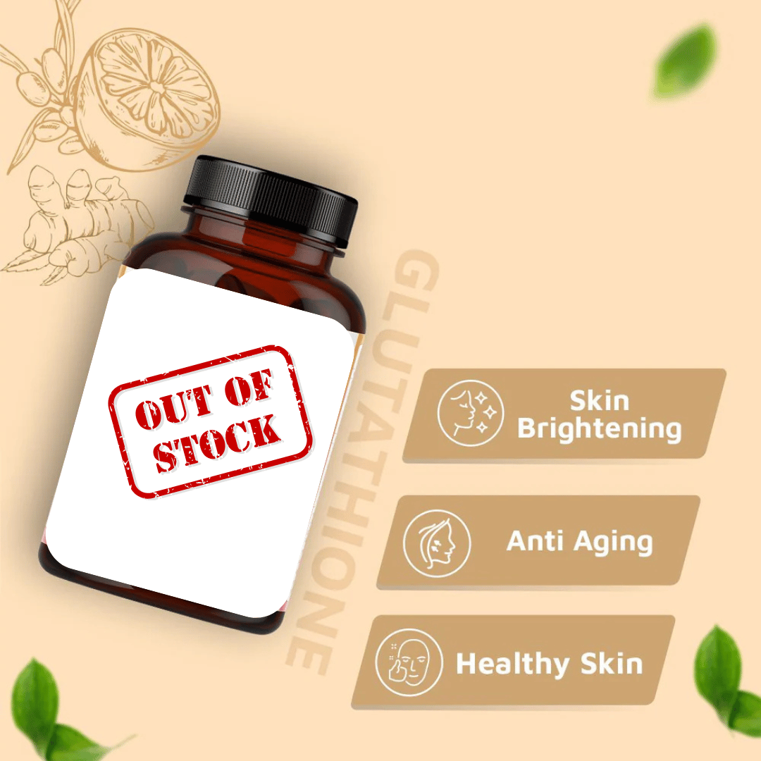 True Herb Organics L Glutathione Builder | For Skin Elasticity, Hydration and Anti-Ageing | 250mg Per Serving | 60 Capsules